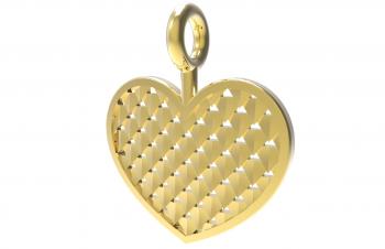 Woven Heart Pendant